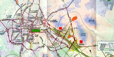 Мекка мечеть Аль-харам Шариф карте